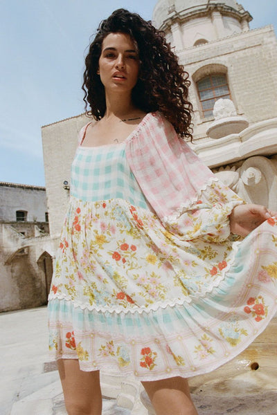 Flora Tunic Dress Pastel
