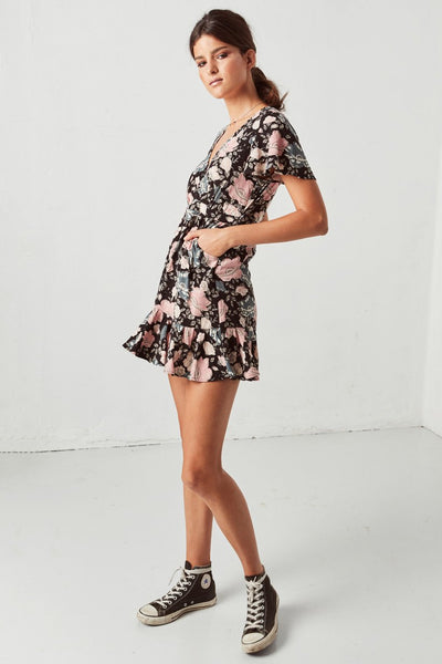 Winona Mini Dress Coal Shop Nepenthe