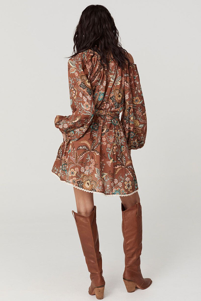 Mojave Lily Tunic Dress - Amber