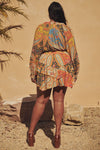 Belladonna Handkerchief Mini Skirt - Kaleidoscope