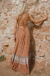 Sienna Strappy Maxi Dress - Clay