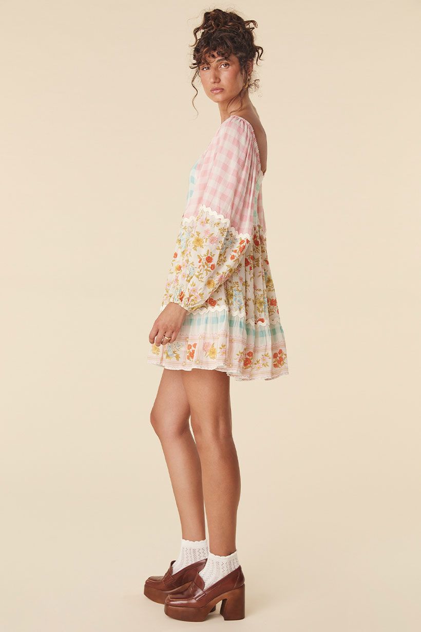 Flora Tunic Dress - Pastel Shop Nepenthe Flora Tunic Dress - Pastel Shop Nepenthe