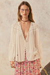 Teodora Blouse - White Smoke