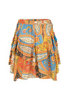 Belladonna Handkerchief Mini Skirt - Kaleidoscope