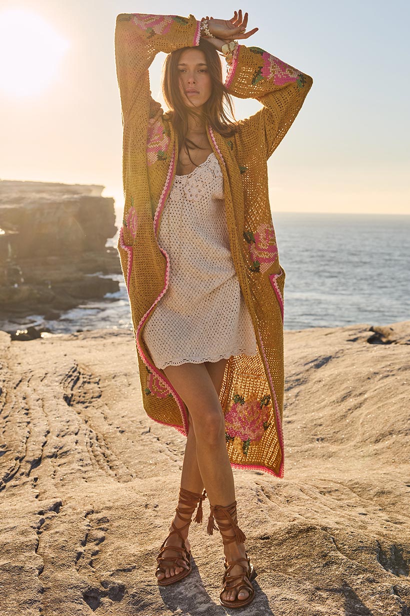 spell lovers beach tunic dress Love Jetty Sleeveless Tunic Dress Medium / Balmy Nights main image 0