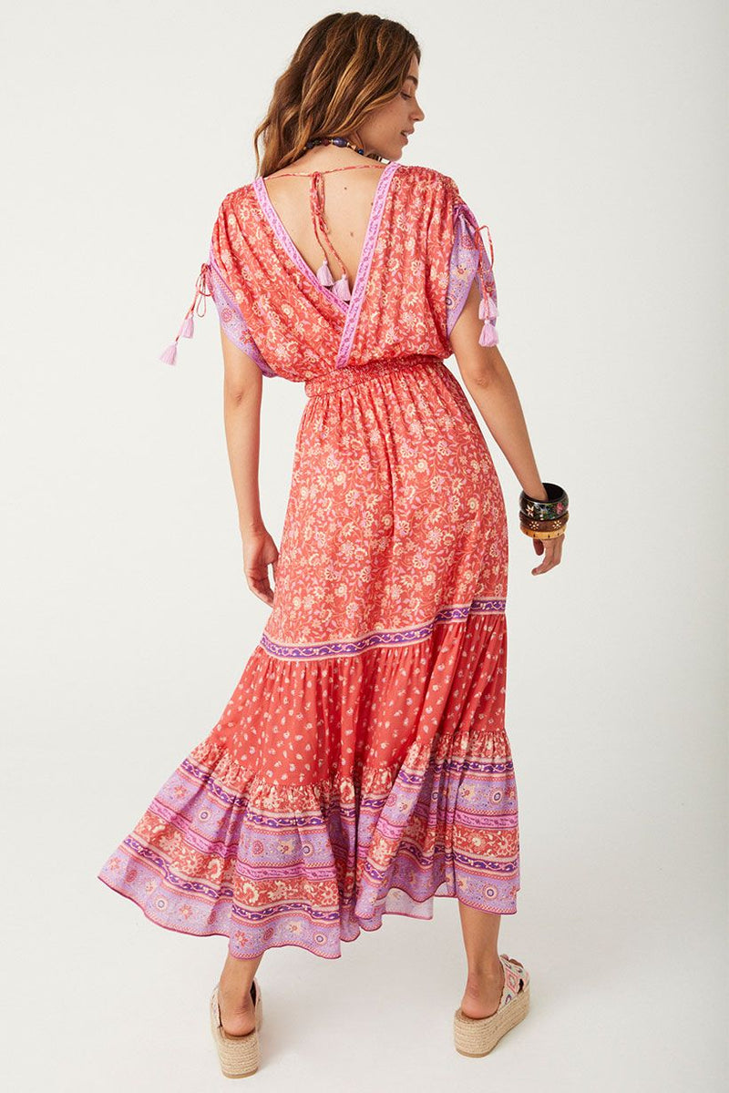 Sunshine Bandit Gown - Cayenne