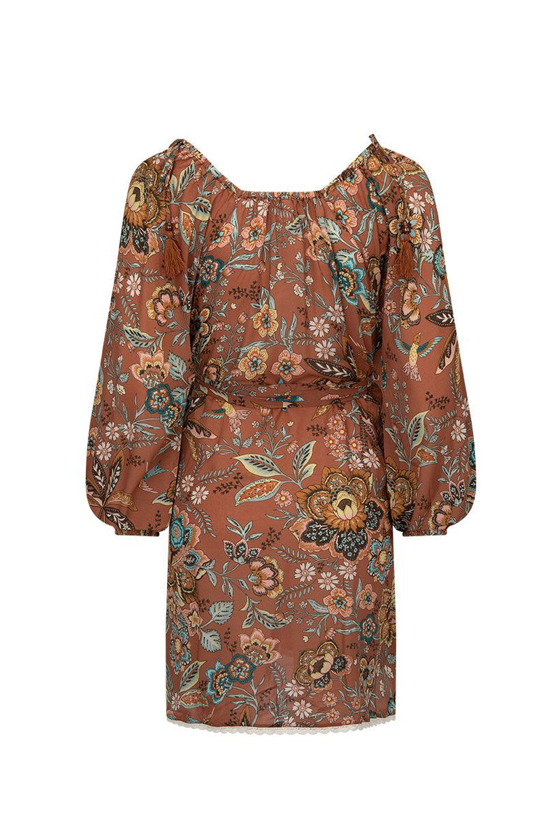 Mojave Lily Tunic Dress - Amber