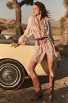 Sunshine Bandit Tunic Dress - Desert Sage