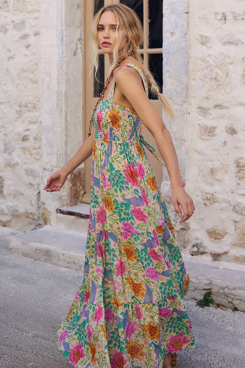 Boheme Strappy Maxi Dress Boheme Strappy Maxi Dress