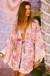 Mojave Lily Short Robe - Opal