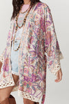 Mojave Lily Short Robe - Opal