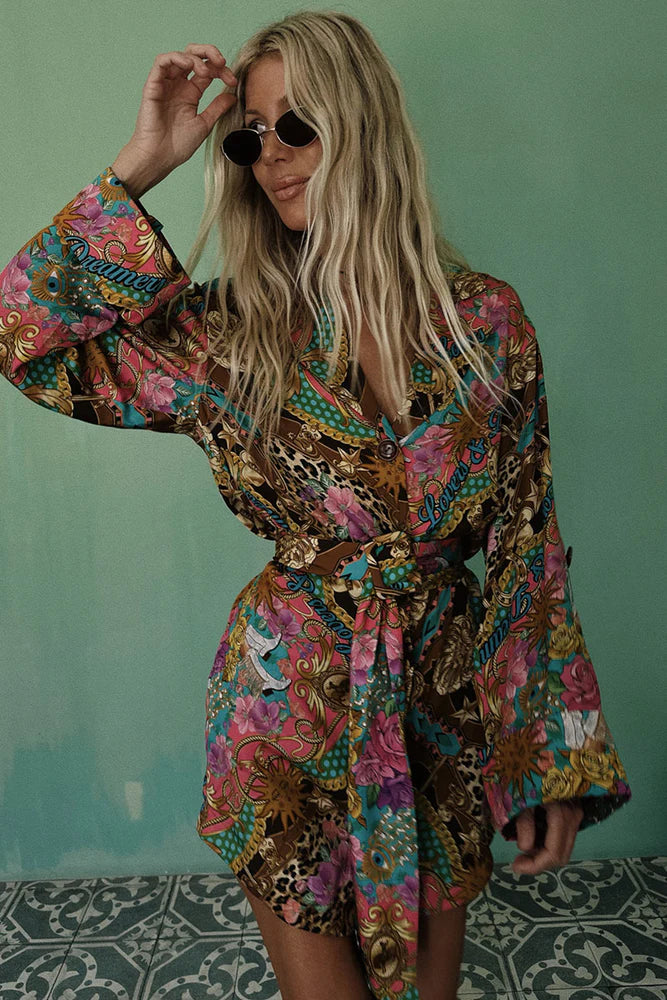 boho dress with blazer 30 Classy Boho Outfit Ideas for Effortless Chic Style