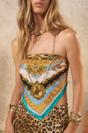 Lovers & Dreamers Head Scarf - Gold