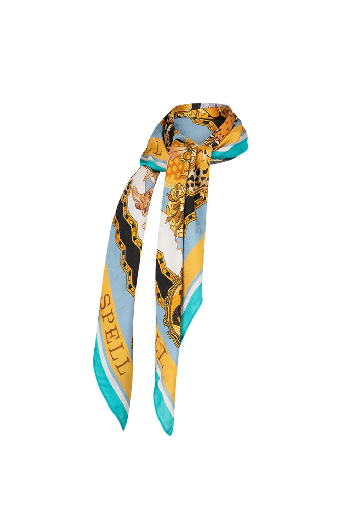 Lovers & Dreamers Head Scarf - Gold