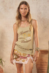 Lovers & Dreamers Singlet - Sage