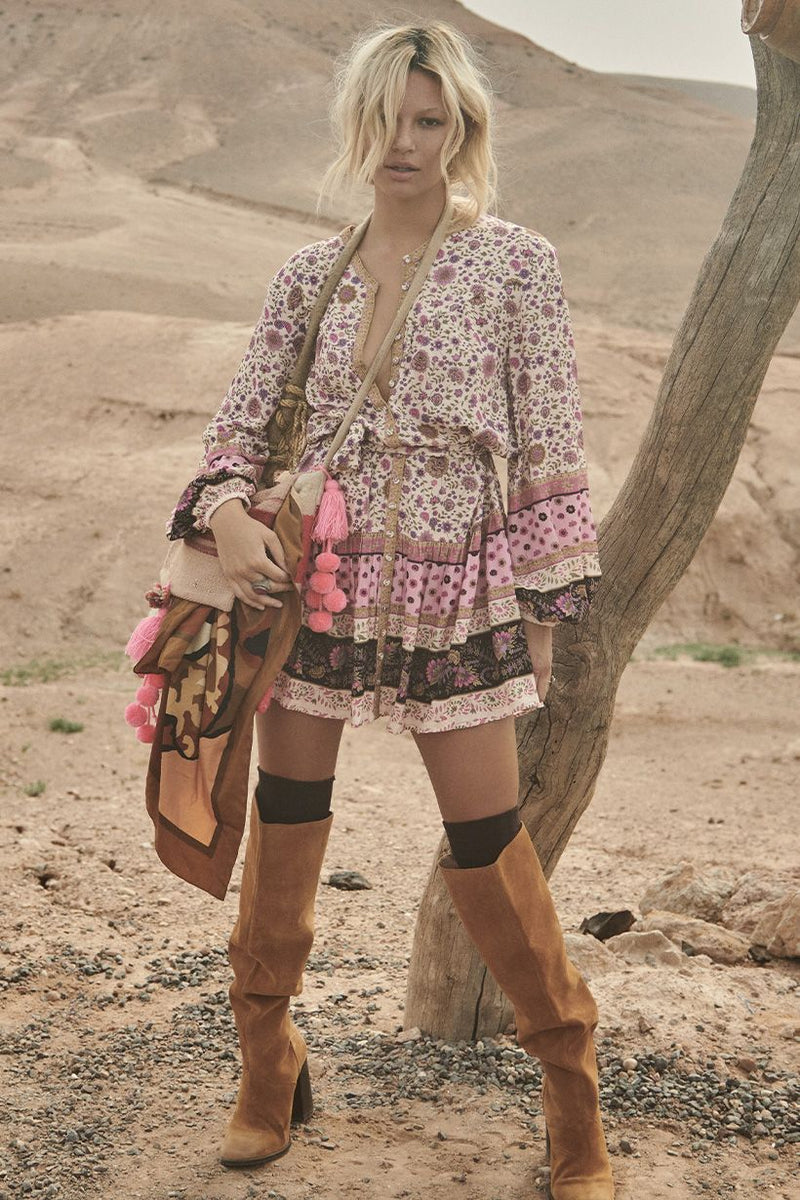 Lady Untamed Tunic Dress - Lavender