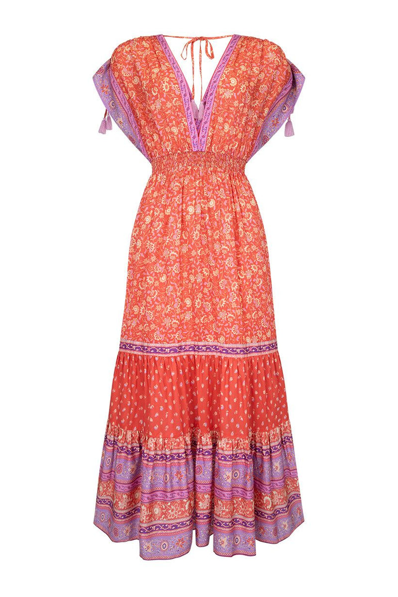 Sunshine Bandit Gown - Cayenne