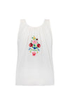 Florapaloosa Embroidered Cami - Wildflower