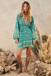 Elysian Tunic Dress - Jade