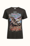 Elysian Biker Tee - Charcoal