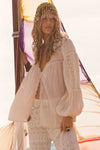 Teodora Blouse - White Smoke