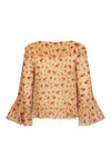 Fleur Frill Blouse - Butterscotch