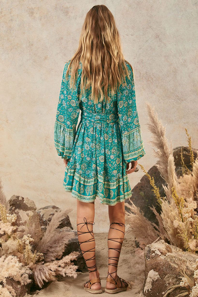 Elysian Tunic Dress - Jade