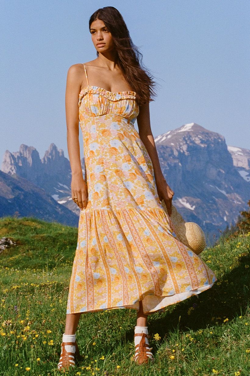 sunny spell maxi dress Sunny Spell Maxi Dress Green