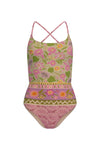 Goldie Shimmer One Piece - Desert Rose