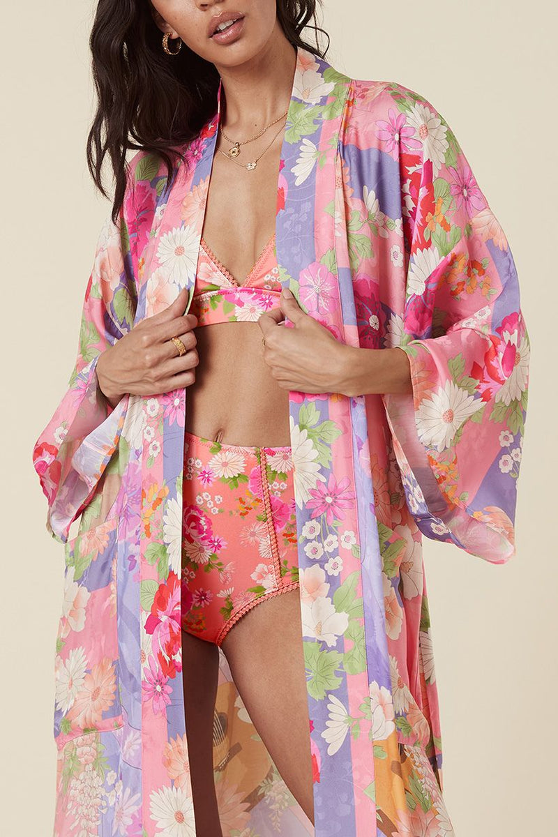Carrie Robe - Pink