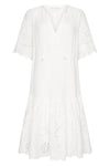 Lala Linen House Dress - White (4354631860305)