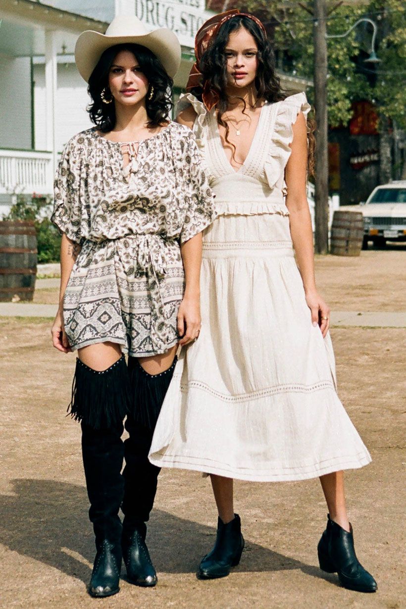 Lola Frill Maxi Dress - Biscuit Shop Nepenthe Lola Frill Maxi Dress - Biscuit Shop Nepenthe