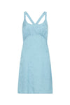 Atrium Mini Slip Dress - Sapphire