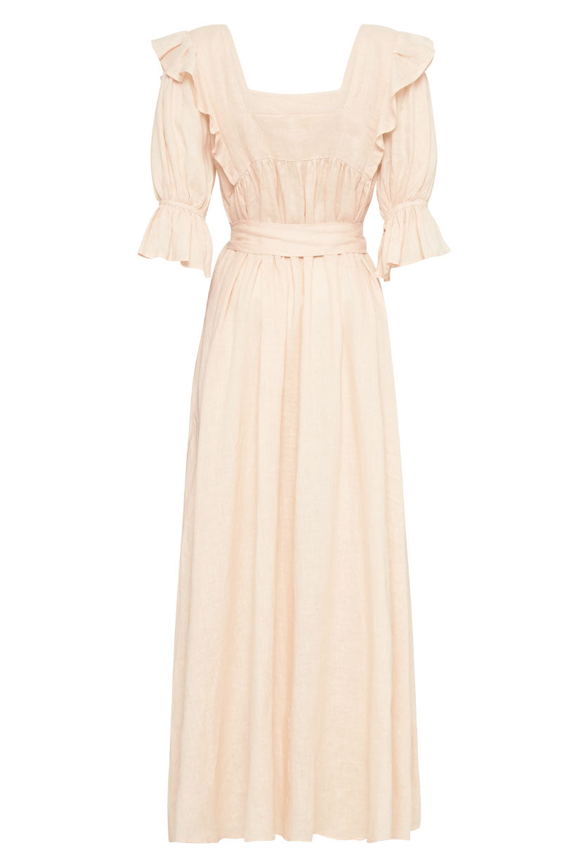 Mae Linen Gown - Meringue Shop Nepenthe Mae Linen Gown - Meringue Shop Nepenthe