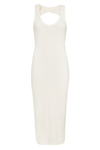 Mazzy Rib Singlet Dress - Cream