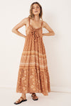 Utopia Strappy Sundress - Cinnamon