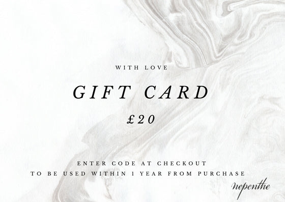 Virtual Gift Card - £20 (2762009018432)