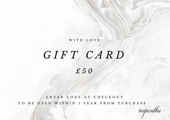 Virtual Gift Card - £50 (2762009706560)
