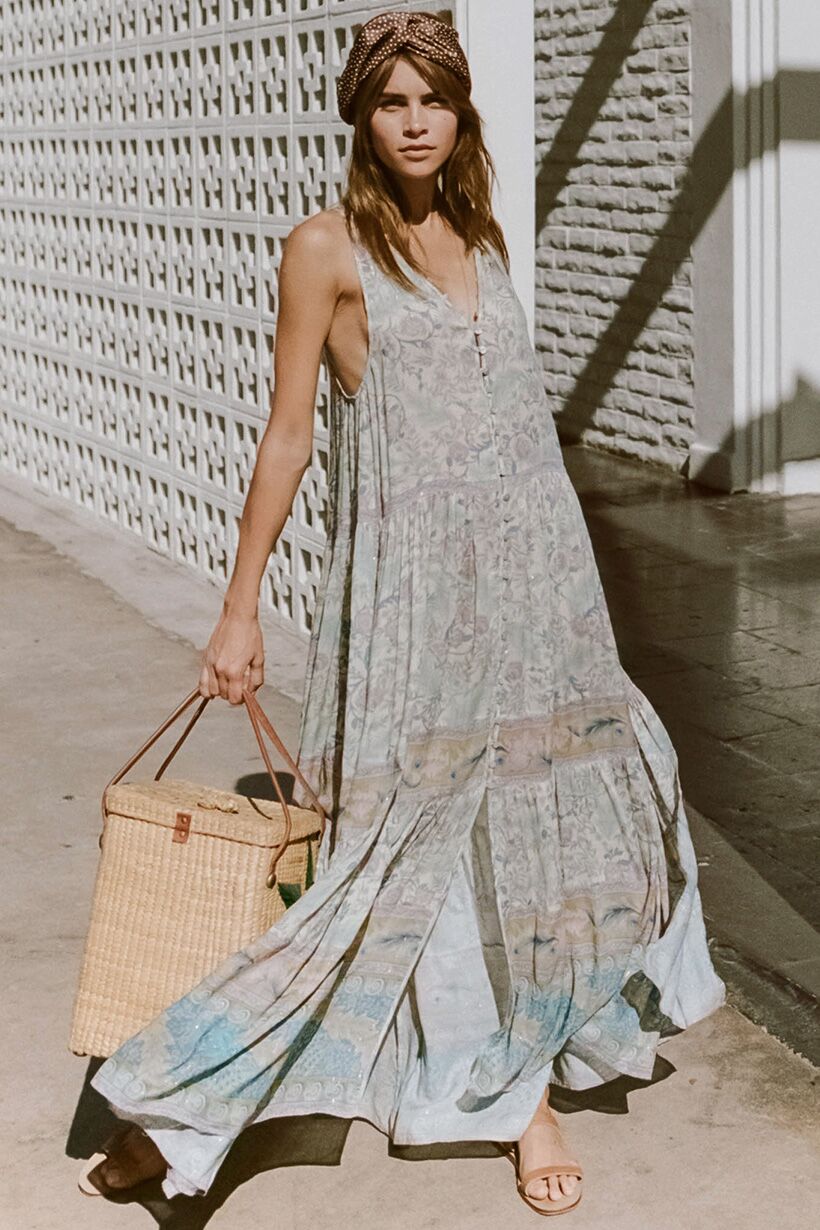 spell oasis boho maxi dress spell oasis maxi skirt