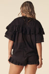 Dove Lace Blouse - Midnight